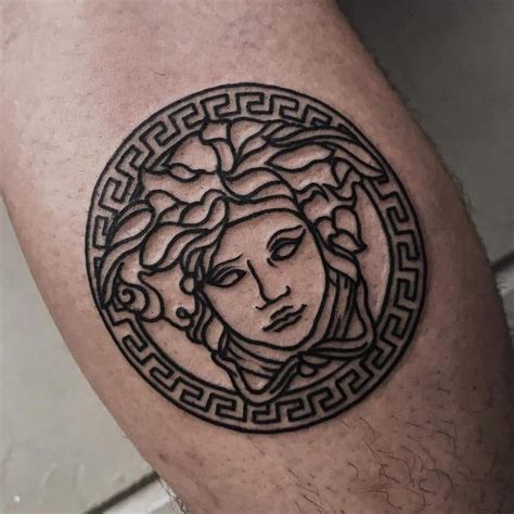 medusa versace tattoo|realistic medusa tattoos.